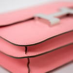 Hermes Handbag Constance 18 Rose Confetti Epsom Leather - Redeluxe
