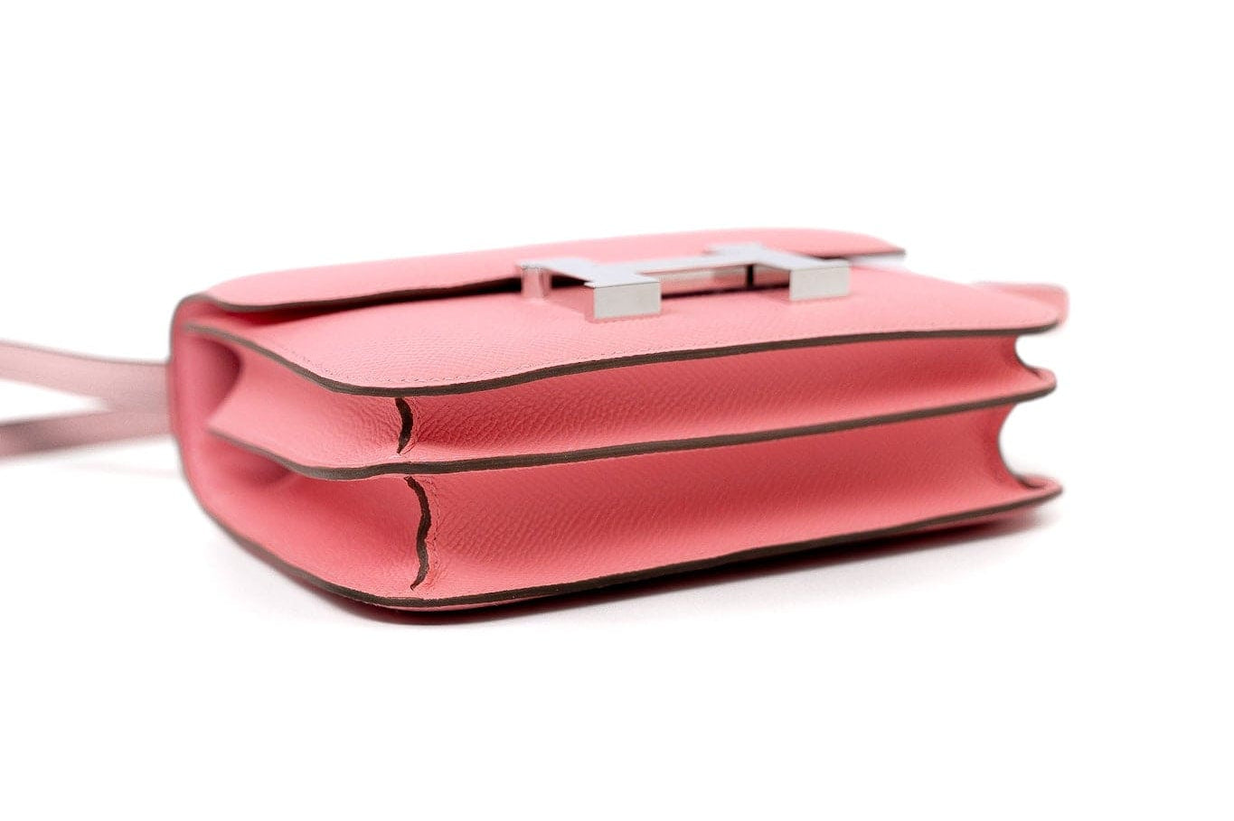 Hermes Handbag Constance 18 Rose Confetti Epsom Leather - Redeluxe