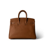Hermes Handbag Gold Birkin 25 Gold Togo Gold Plated Y Stamp - Redeluxe