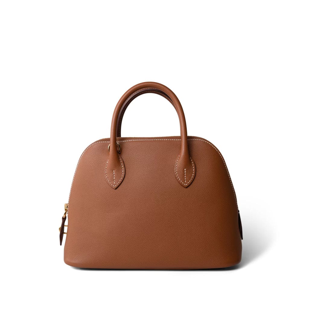 Hermes Handbag Gold Bolide 1923-25 Veau Evercolor 37 Gold - Redeluxe