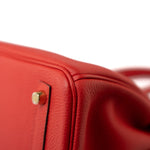 Hermes Handbag Hermes Birkin 30 Rouge de Coeur Togo D Stamp - Redeluxe