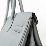 Hermes Handbag Hermes Birkin 30 Togo Blue Glacier Gold Plated - Redeluxe