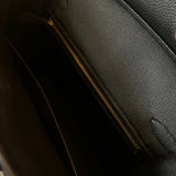 Hermes Handbag Hermes Birkin 30 Veau Togo Leather Black Gold Plated 2022 U - Redeluxe