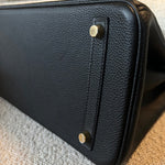 Hermes Handbag Hermes Birkin 30 Veau Togo Leather Black Gold Plated 2022 U - Redeluxe