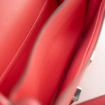 Hermes Handbag Hermes Constance 18 Rose Azalee Evercolor PHW C Stamp - Redeluxe
