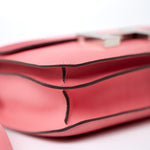 Hermes Handbag Hermes Constance 18 Rose Azalee Evercolor PHW C Stamp - Redeluxe