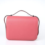 Hermes Handbag Hermes Constance 18 Rose Azalee Evercolor PHW C Stamp - Redeluxe
