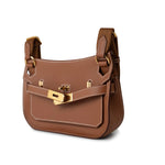 Hermes Handbag Hermes Jypsiere Mini Gold Evercolor / Wooly Strap Gold Plated B Stamp - Redeluxe