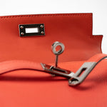 Hermes Handbag Hermes Kelly Mini II Rose Texas Veau Epsom Leather Palladium plated 2021 Z - Redeluxe