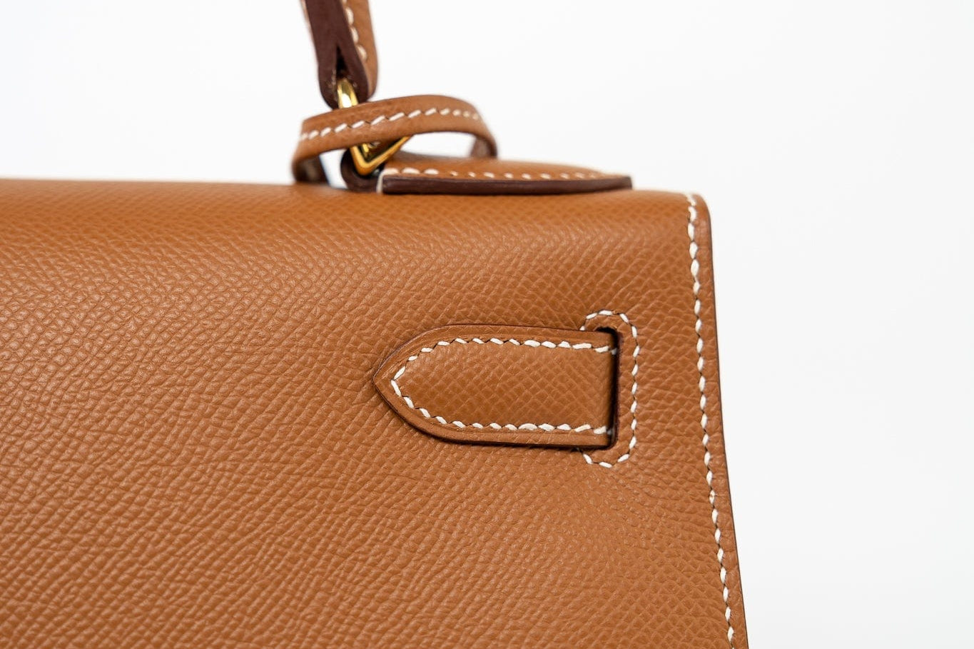 Hermes Handbag Hermes Kelly Sellier 28 Veau Epsom Leather Gold with Gold Plated Hardware 2022 Z - Redeluxe