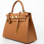 Hermes Handbag Hermes Kelly Sellier 28 Veau Epsom Leather Gold with Gold Plated Hardware 2022 Z - Redeluxe