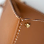 Hermes Handbag Hermes Kelly Sellier 28 Veau Epsom Leather Gold with Gold Plated Hardware 2022 Z - Redeluxe