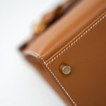 Hermes Handbag Hermes Kelly Sellier 28 Veau Epsom Leather Gold with Gold Plated Hardware 2022 Z - Redeluxe