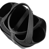 Hermes Handbag Hermès Picotin Cargo 18 Black Swift and Toile Canvas Palladium Hardware - Redeluxe