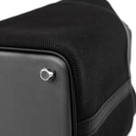 Hermes Handbag Hermès Picotin Cargo 18 Black Swift and Toile Canvas Palladium Hardware - Redeluxe