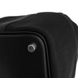 Hermes Handbag Hermès Picotin Cargo 18 Black Swift and Toile Canvas Palladium Hardware - Redeluxe