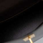 Hermes Handbag Hermes Vintage Kelly 28 Box Calfskin Chocolate Gold Metal Fittings - Redeluxe
