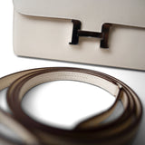 Hermes Handbag ivory Constance To Go Nata Epsom Z Stamp - Redeluxe