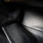Hermes Handbag Kelly 28 Black Veau Togo Leather Gold Plated C Stamp - Redeluxe