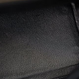 Hermes Handbag Kelly 28 Black Veau Togo Leather Gold Plated C Stamp - Redeluxe