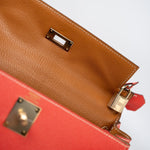 Hermes Handbag Kelly 28 Rose Jaipur Veau Epsom Leather Permabrass Hardware P Stamp - Redeluxe