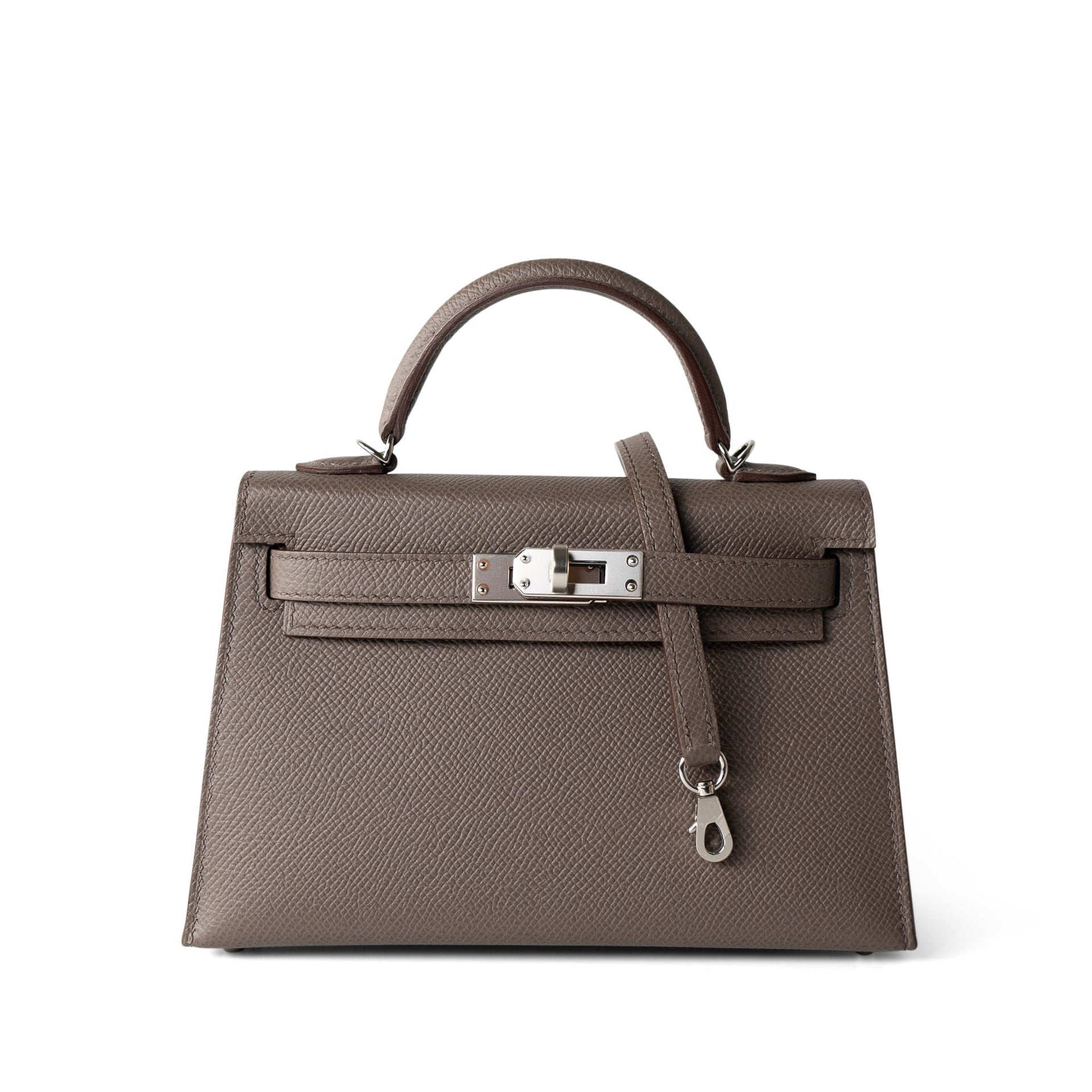 Kelly Handbag Kelly Mini Prezzo Hermes Kelly Mini II Etain (greige