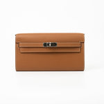 Hermes Handbag Kelly To Go Veau Epsom Leather Palladium Plated 2020 Y - Redeluxe