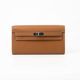 Hermes Handbag Kelly To Go Veau Epsom Leather Palladium Plated 2020 Y - Redeluxe