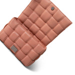 Hermes Handbag Peach Bottega Veneta Peach Medium Padded Casette Bag - Redeluxe