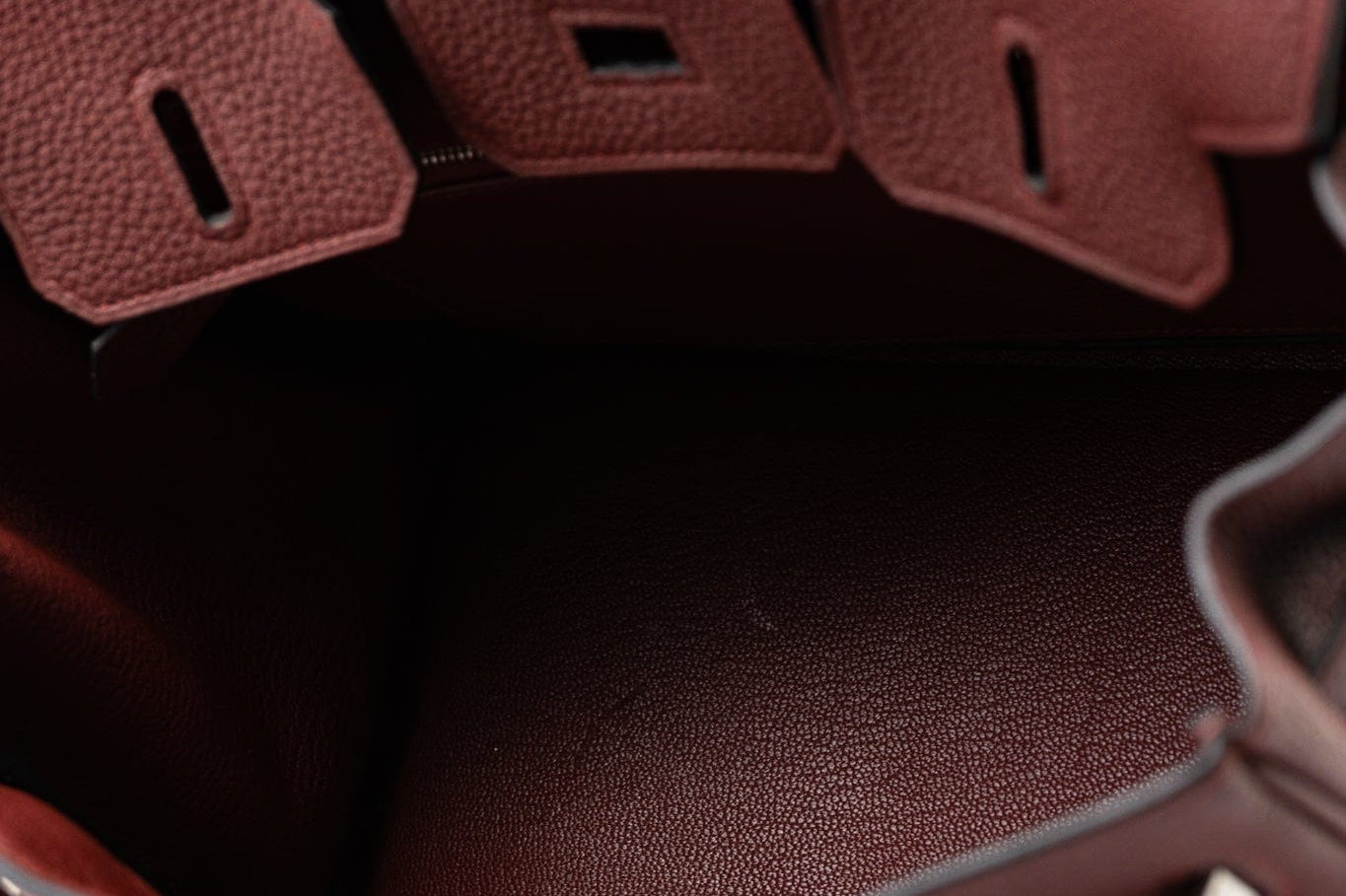 Hermes Handbag Red Hermès Birkin 25 Rouge Hermès Veau Togo Leather Palladium Plated Year 2020 Y - Redeluxe