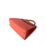 Hermes Handbag Rose Kelly 25 Sellier Rose Jaipur Epsom Gold Plated P Square Stamp - Redeluxe