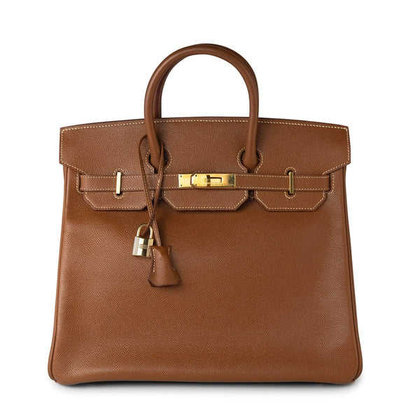HERMES ブラウン ビジネスバッグ HERMES（エルメス） ケリーデペッシュ38 ビジネスバッグ ボックス