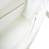 Hermes Handbag White Hermes Kelly 32 Swift White Gold Hardware F Stamp - Redeluxe