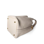 Hermes Handbag White / Picotin Picotin 22 Nata Taurillon Clemence Gold Plated Z Stamp - Redeluxe