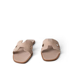 Hermes Sandals Beige Beige Nude Oran Sandals (38.5 / 7.5 US) - Redeluxe