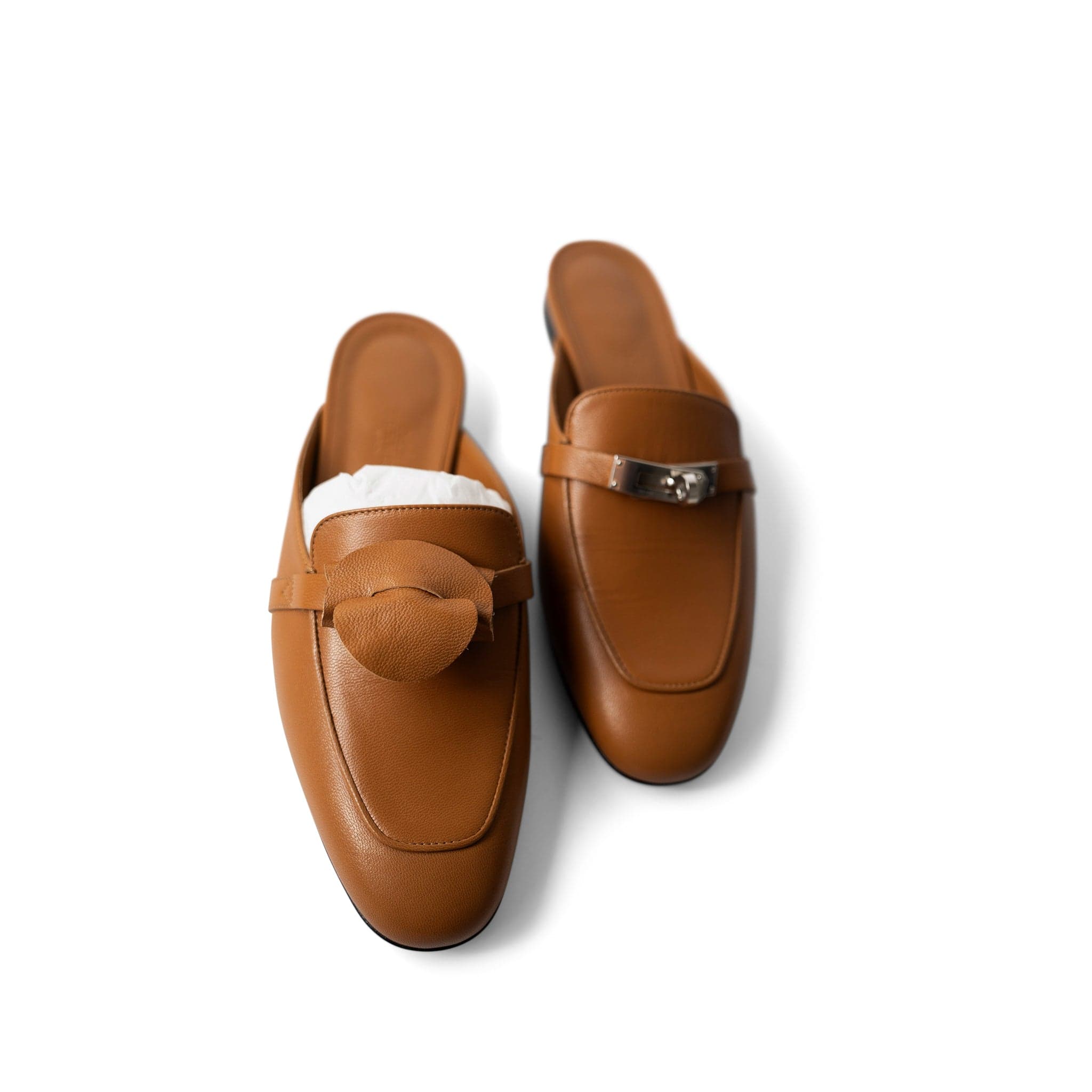 Gold Oz Mule Sandals w/ Palladium Plated Hardware – REDELUXE
