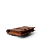 Hermes Wallet Brown Roulis Slim Wallet / Belt Bag Gold Evercolor Gold Plated B Stamp - Redeluxe