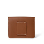Hermes Wallet Brown Roulis Slim Wallet / Belt Bag Gold Evercolor Gold Plated B Stamp - Redeluxe