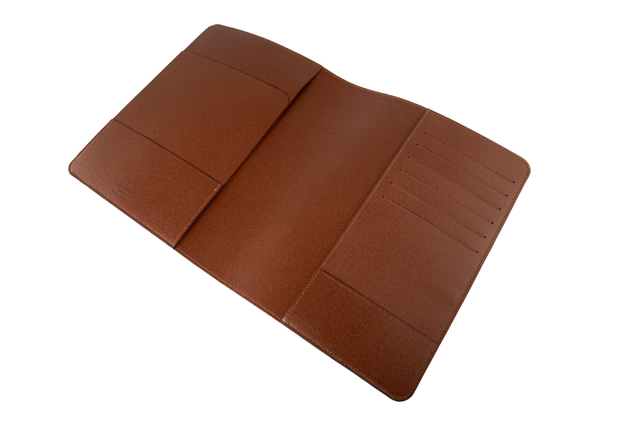 Louis Vuitton Agenda Cover Brown Louis Vuitton Monogram Desk Agenda Cover - Redeluxe