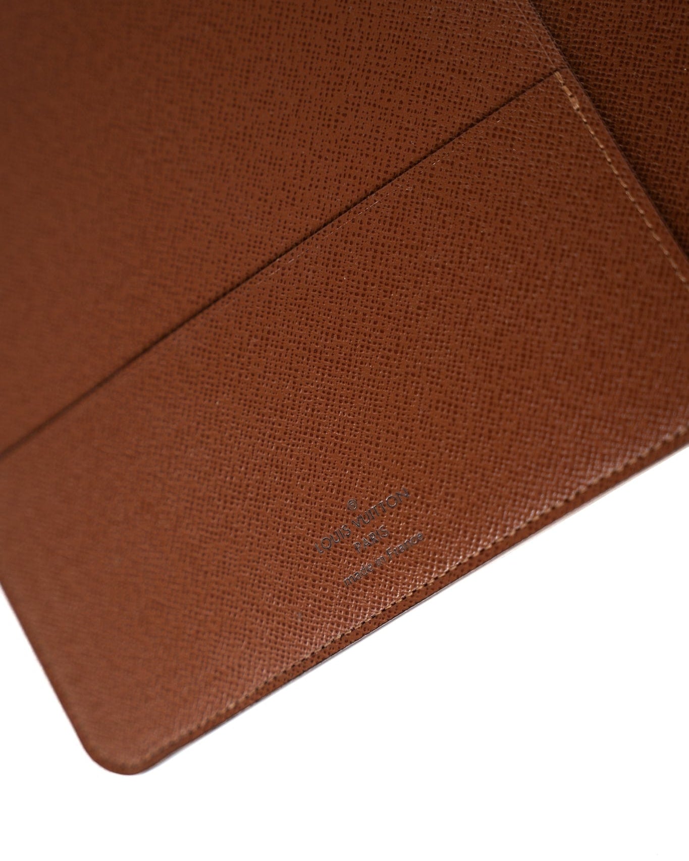 Louis Vuitton Agenda Cover Brown Louis Vuitton Monogram Desk Agenda Cover - Redeluxe