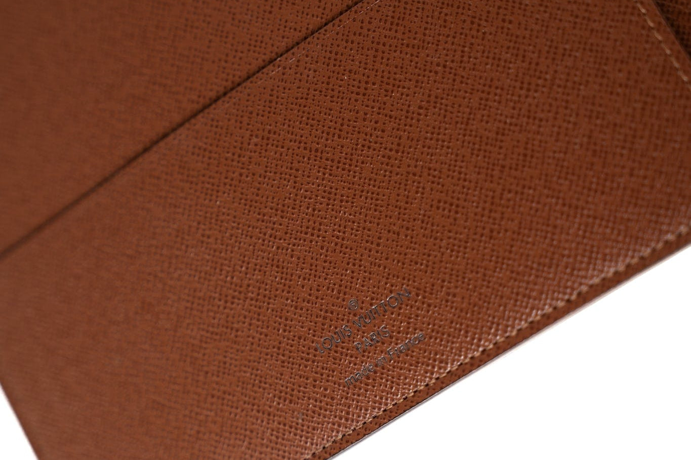 Louis Vuitton Agenda Cover Brown Louis Vuitton Monogram Desk Agenda Cover - Redeluxe