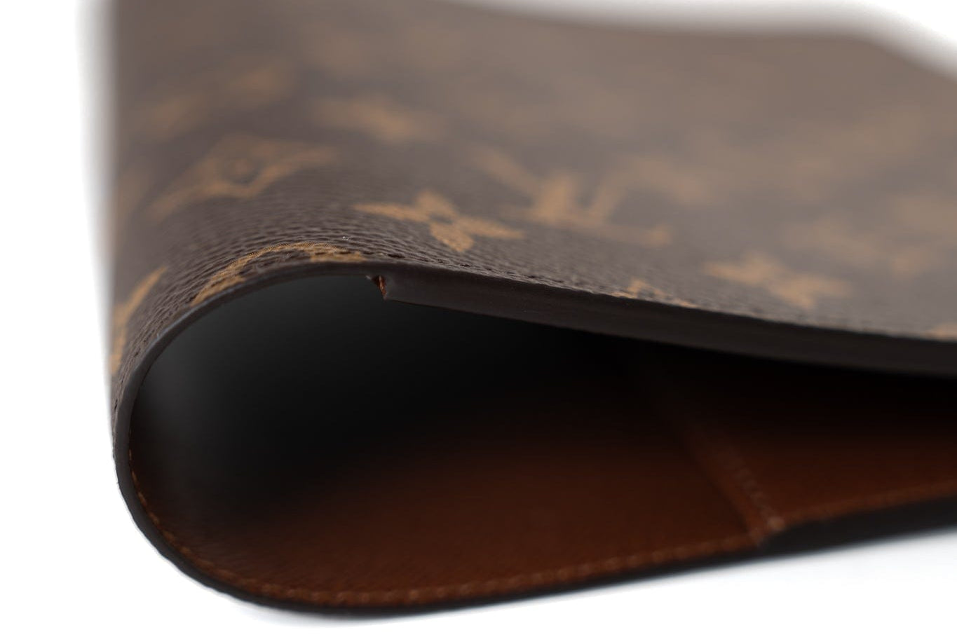 Louis Vuitton Agenda Cover Brown Louis Vuitton Monogram Desk Agenda Cover - Redeluxe