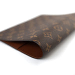 Louis Vuitton Agenda Cover Brown Louis Vuitton Monogram Desk Agenda Cover - Redeluxe