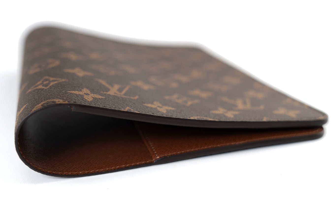 Louis Vuitton Agenda Cover Brown Louis Vuitton Monogram Desk Agenda Cover - Redeluxe