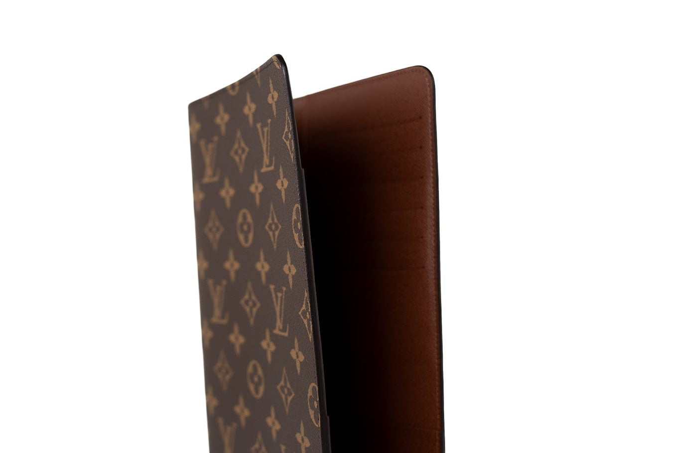 Louis Vuitton Agenda Cover Brown Louis Vuitton Monogram Desk Agenda Cover - Redeluxe