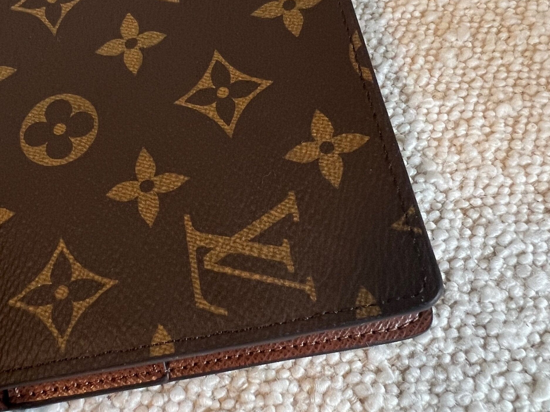 Louis Vuitton Agenda Cover Brown Louis Vuitton Monogram Large Ring Agenda Cover - Redeluxe