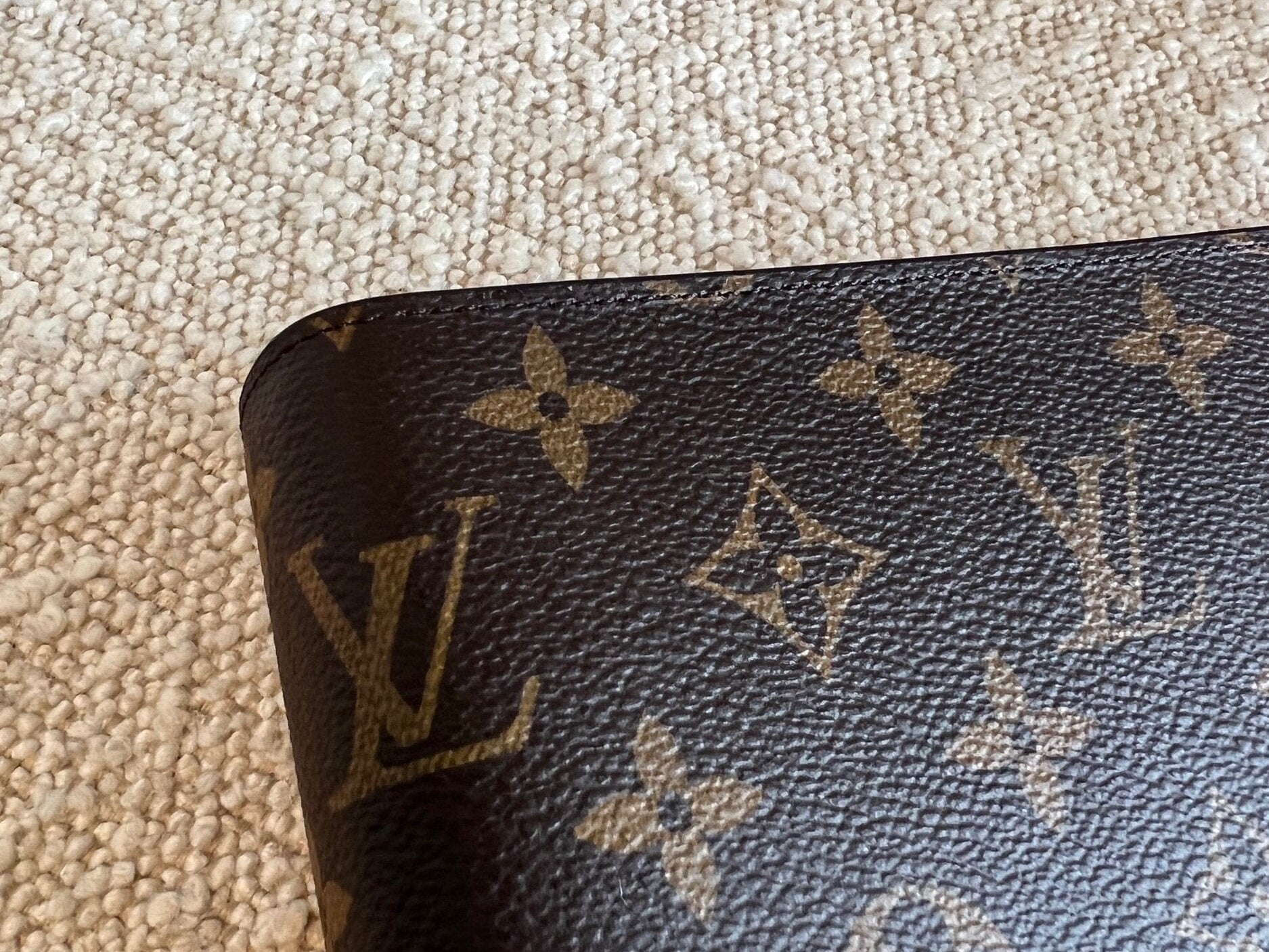 Louis Vuitton Agenda Cover Brown Louis Vuitton Monogram Large Ring Agenda Cover - Redeluxe