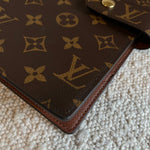 Louis Vuitton Agenda Cover Brown Louis Vuitton Monogram Large Ring Agenda Cover - Redeluxe