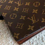 Louis Vuitton Agenda Cover Brown Louis Vuitton Monogram Large Ring Agenda Cover - Redeluxe