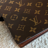 Louis Vuitton Agenda Cover Brown Louis Vuitton Monogram Large Ring Agenda Cover - Redeluxe